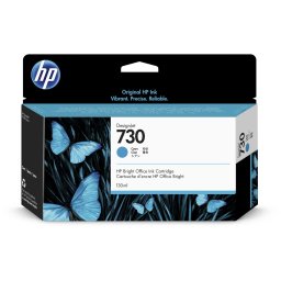 CARTUS CYAN NR.730 P2V62A 130ML ORIGINAL HP DESIGNJET T1700