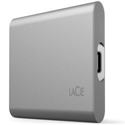 SSD extern Lacie STKS500400, 500GB, USB-C, portabil, argintiu