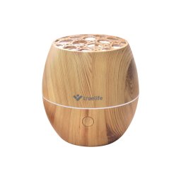 Vaporizator cu ultrasunete TrueLife TLAIRDD3L Light, 120 ml, 7 LED-uri, timp de functionare 5 ore, intensitate reglabila a aburului, zgomot redus, model lemn