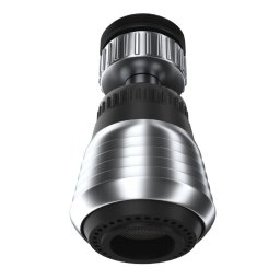 Aerator perlator pentru baterie, cu prelungitor flexibil,crom, Kuchinox CPW 08 kD