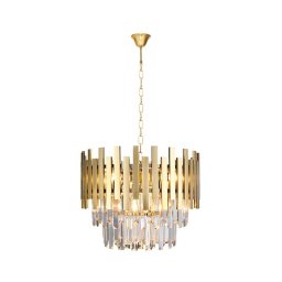 Lustră pe lanț ASPEN GOLD 6xE14/40W/230V