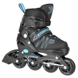 Role Reglabile 2in1 Nils Extreme NH11912A Negru Albastru