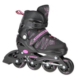 Role Reglabile 2in1 Nils Extreme NH11912A Negru Roz