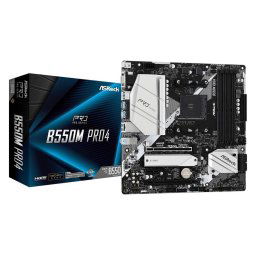 Placa de baza B550M Pro4, AMD B550, socket AM4, mATX