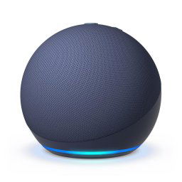 Boxa portabila Echo Dot 5, Control Voce Alexa, Wi-Fi, Bluetooth, Albastru