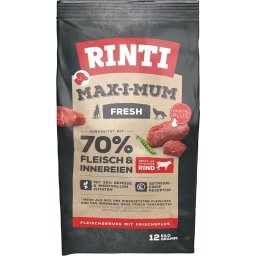 RINTI MAX-I-MUM Beef hrana uscata pentru caini adulti, cu vita 12 kg