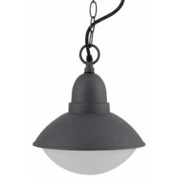 Felinar exterior suspendat Well Corso E27 60W IP44 gri inchis LEDDL-CORSO-DGY-WL
