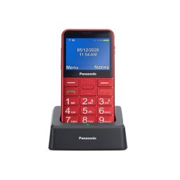 Telefon mobil Panasonic KX-TU155 6.1 cm (2.4") 102 g Red Entry-level phone