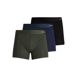 JACK & JONES Boxeri bleumarin / verde / negru