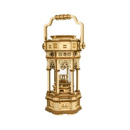 Puzzle 3D, lemn, cutiuta muzicala, Lanterna din era Victoriana, 210 piese