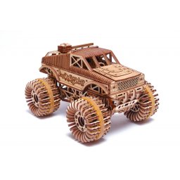 Puzzle 3D Mecanic, Monster Truck, 556 piese
