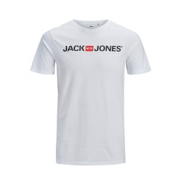 Jack & Jones Plus Tricou bleumarin / roșu rodie / alb