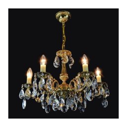 Wranovsky JWZ207061100 - Lustră de cristal pe lanț DRACO 6xE14/40W/230V