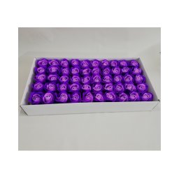 Trandafiri De Sapun 50/Set Mov Doua Culori