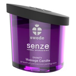 Swede Senze Massage Candle Divinity Grapefruit Palmarosa Petitgrain 150ml