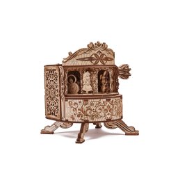 Puzzle 3D Mecanic, cutiuta muzicala, Teatru de papusi, 162 piese