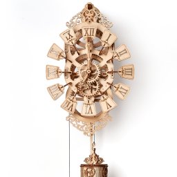 Puzzle 3D Mecanic, Ceas cu pendul, 251 piese