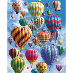 Set goblen cu diamante, cu sasiu, Zborul dorintelor, 40x50 cm