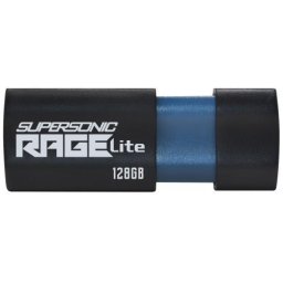 Stick memorie Patriot Supersonic Rage Lite 128 GB, USB3.0, Black