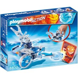 Playmobil PM6832 - Frosty și lansator de discuri