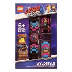 Lego Movie 2 8021452 - Ceas cu minifigurină WYLDSTYLE pe brățară
