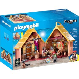 Playmobil Pirates PM9112 - Fortăreața Piraților (Set Mobil)