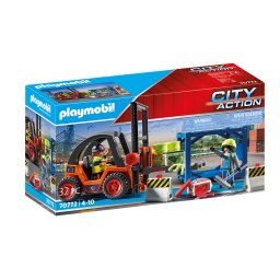 Playmobil City Action PM70772 - Stivuitor de Marfa