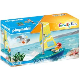 Playmobil Family Fun PM70438 - Barca cu panze