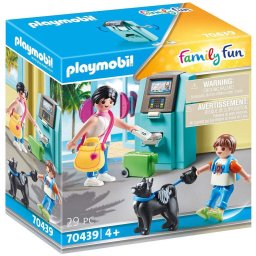 Playmobil Family Fun PM70439 - Turisti la bancomat