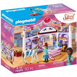 Playmobil Spirit PM70695 - Magazin Accesorii Cai in Miradero