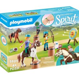 Playmobil Spirit PM70331 - Caluti si lectii de tras cu arcul