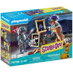 Playmobil Scooby-doo PM70709 - Aventuri cu Cavalerul Negru