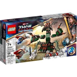 Lego Marvel Thor Love and Thunder 76207 - Attack on New Asgard