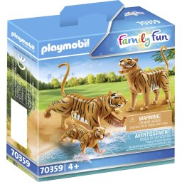 Playmobil Family Fun PM70359 - Tigri Cu Pui (#70359)