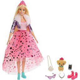 Mattel Dreamtopia GML76 - Barbie Printesa cu accesorii si catelus