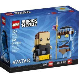 Lego Brickheadz 40554 - Jake Sully si avatarul sau