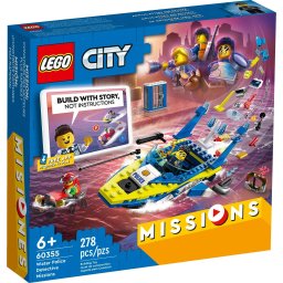 LEGO City - Misiuni acvatice ale politiei 60355, 278 piese