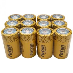 Cutie 12 x Baterie R20 D Foton Economy 1.5V