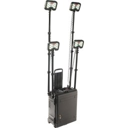 Peli RALS 9470 cu 4 reflectoare și troler rigid (Culoare: Galben)