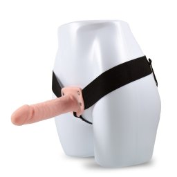 Blush Dr. Skin 7 Inch Hollow Strap On Vanilla