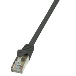 Cablu F/UTP LogiLink CP2063S, Patchcord, CAT.6, 3m (Negru)