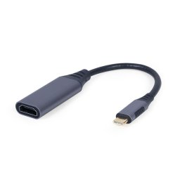 Gembird A-USB3C-HDMI-01 USB Type-C to HDMI, space grey 0,15m