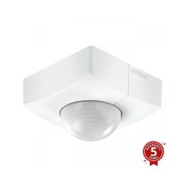 Senzor de mișcare IS 3360 MX Highbay V3 KNX IP54 alb pătrat Steinel 058364