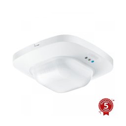 Detector de prezență IR Quattro HD 24m KNX alb Steinel 079383