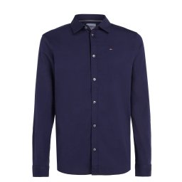 Tommy Jeans Cămașă albastru închis / roșu / alb