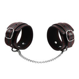 OhMama Fetish Simplicity Small Wrist Restraints Black