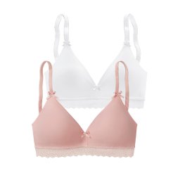 PETITE FLEUR Sutien roz / alb