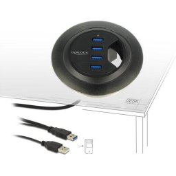 Hub USB 3.0 Alb