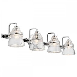 Aplică baie Talland 4, L:78,3 cm, 4x3,5W G9 LED, IP44, KL-TALLAND4-PC-BATH
