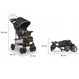 Lionelo Carucior sport Emma Plus Stone